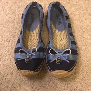 Girls Michael Kors size 5 espadrilles